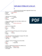 Soal Dan Jawaban Perancangan Basis Data