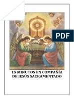 15 Minutos en Compañía de Jesús Sacramentado