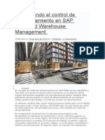 004 Entendiendo El Control de Almacenamiento en SAP Extended Warehouse Management