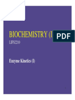 L08 - Enzyme Kinetics I