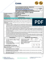 Ficha Técnica Gline Covid-19