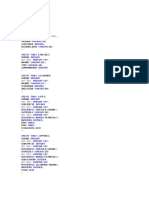 Ejercicio de Base de Datos