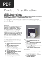 Product Specification: VC-6000 Monitoring System