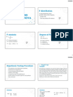 CH12. F-Test and One Way Anova