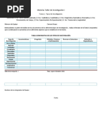 Tabla Comparativa Tipos de Investigacion