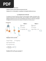 Problemas de Dinámica