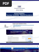 CII Virtual Exhibition - CII HIve Demo Stalls