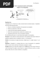 Hypothesis Testing