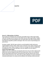 Module Five-Factors Affecting Exchange Rates