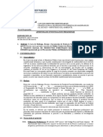 Modelo de Disposición Apertura - Tráfico Ilegal de Productos Forestales Maderables - Odt