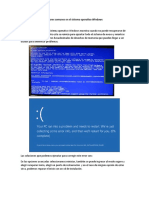 Practica Errores y Soluciones de Windows