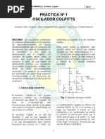 Oscilador Colpitts Informe 1