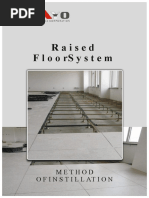 MOS of Installation Rise Floor