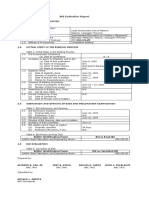 Bid Evaluation Amp Post Qua Report