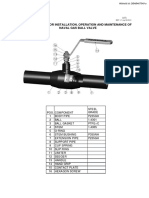 Instructions of Gas Ball Valve