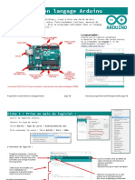 Prise en Main Carte Arduino Langage Arduino