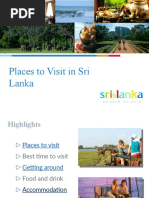 Places To Visit in Sri Lanka