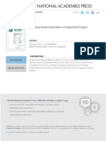 Managing Geotechnical Risks in DBMOT