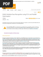 EMGU Multiple Face Recognition Using PCA and Parallel Optimisation - CodeProject