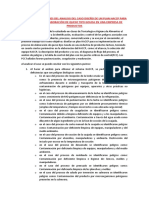 Lácteos Conclusiones Del Analisis Del Caso Diseño de Un Plan Haccp para El Proceso de Elaboración de Queso Tipo Gouda en Una Empresa de Productos