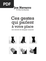 Ces Gestes Qui Parlent A Votre Place Les Secrets Du Langage Corporel PDF