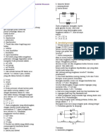 Soal IPA SMP Kelas 9 Semester 1 Listrik Dinamis 1