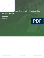 D2619A Wind and Other Electricity Generation in Australia Risk Ratings Report