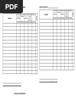 Criteria For Deportment: STRAND AND SECTION