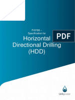 Pr9788 - Specification For Horizontal Directional Drilling