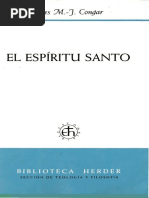 EL ESPÍRITU SANTO - Yves Congar PDF