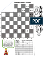 Conversión de Fracciones A Decimales y Viceversa Con Ajedrez-Karla Castro