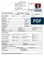 Shivaji Science College Form PDF