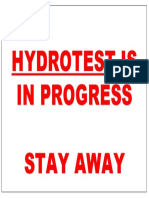 HYDROTEST