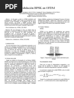 Modulación BPSK en OFDM