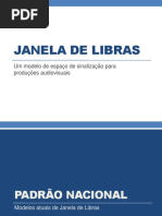 Janela de LIBRAS