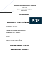 Protocolo de Problema de Desnutricion en Nicaragua