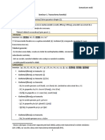 Seminar 1. Transcrierea Fonetică: (A), (Ă) / (Ə), (E), (I), (Î) / (Ɨ), (O), (U)