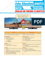 Factores Naturales de Origen Climático