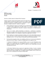 Solicita Dictamen Sobre Ministro de Fe