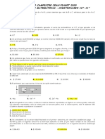 Cuestionario Olimpiadas de Matematicas 10 y 11. 2020....