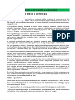 Futebol - A Diferença Entre Tática e Estratégia