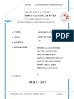 Geomorfolofia de Piura