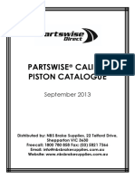 Partswise Caliper Piston Catalogue