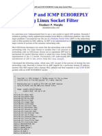 Spoof ARP and ICMP ECHOREPLY Using Linux Packet Filter