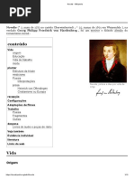 WIKIPEDIA. Novalis (Tradução Do Alemão)