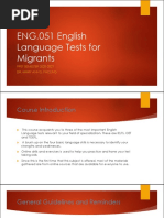 Eng.051 General Guidelines