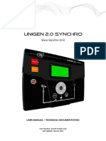 Unigen 2.0 Synchro Technical Documentation en PDF