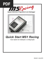 Manual Quick Start MS1 Racing Rev B