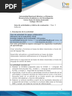 Guia de Actividades y Rúbrica de Evaluación - Fase 5 - Reflexión