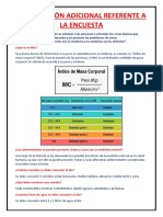 Información Adicional Referente A La Encuesta